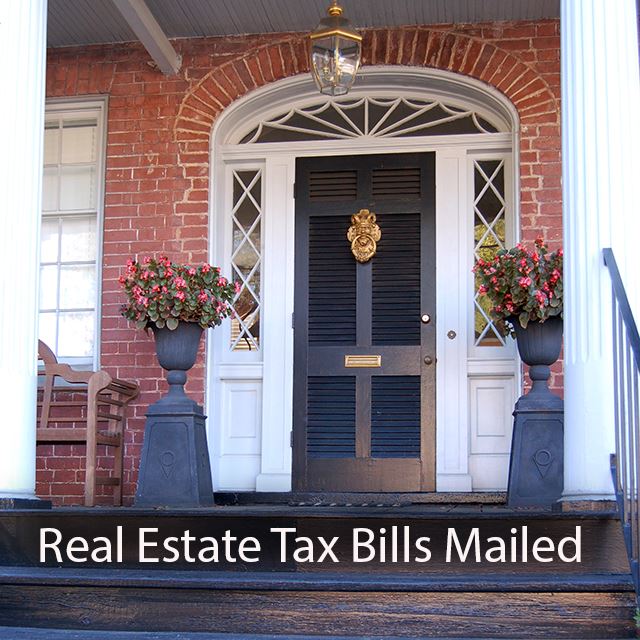 Real Estate Tax Bills Mailed  640 ideal living 037 copy