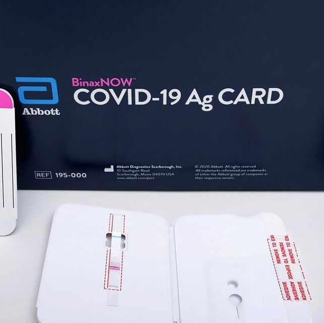 Free COVID Test Library 640