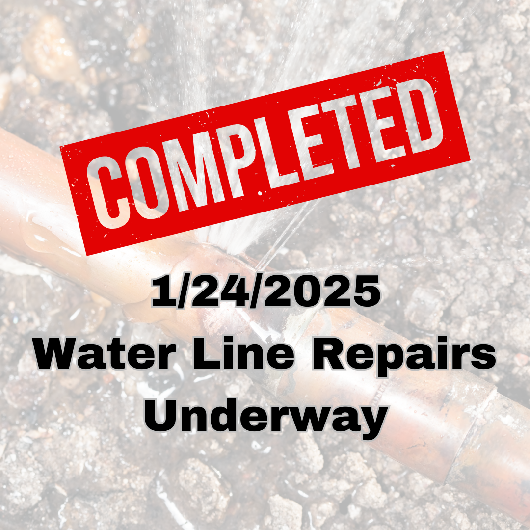 Water Line Repairs Underway (1)
