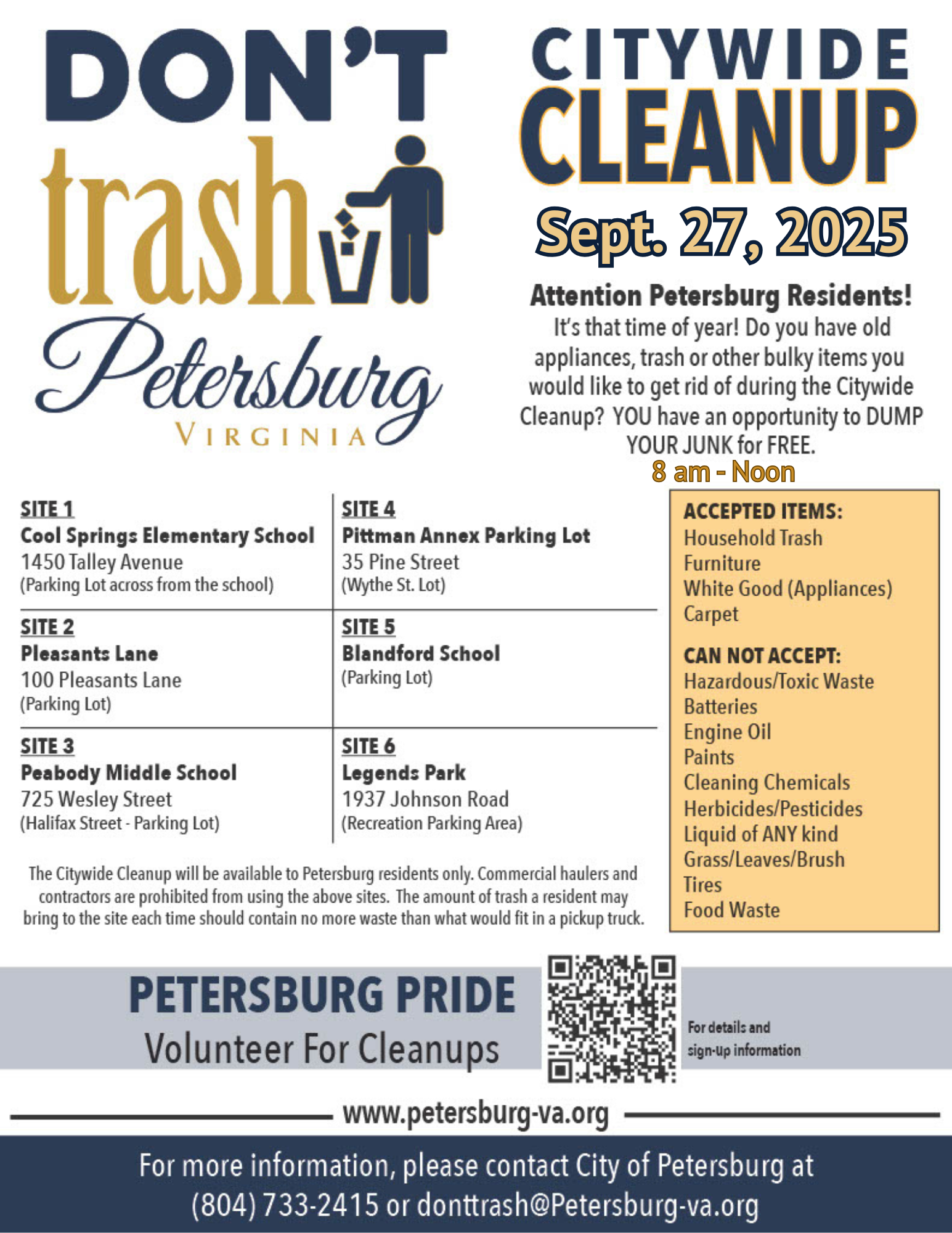 Fall Clean up flyer